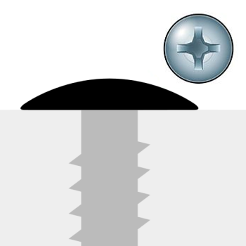 Image Vis mécaniques à tête évasée (truss) - prise Phillips®